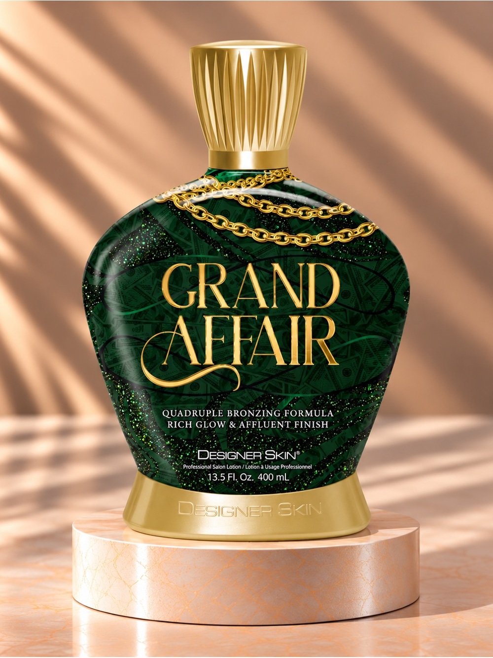 Designer Skin Grand Affair Quadruple Bronzer Tanning Lotion 13.5 oz